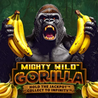 Winshark Casino Mighty Wild Gorilla jackpot slot by VoltEnt