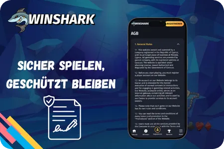 Winshark Casino security license and player protection