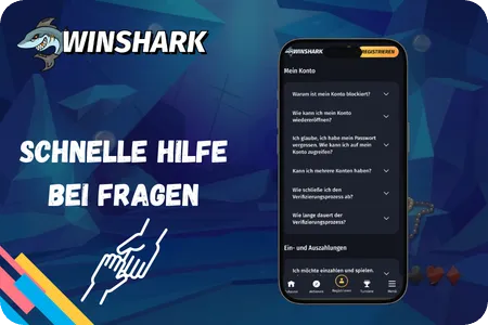 Winshark Casino customer support for Austria